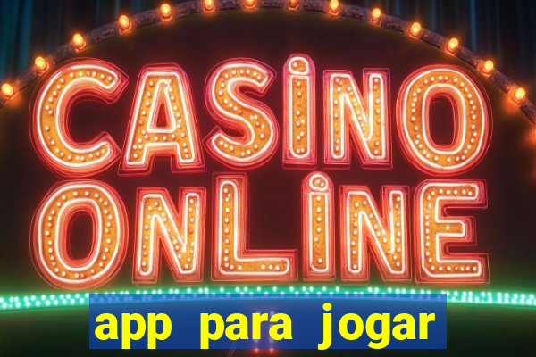 app para jogar jogo do bicho